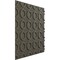 Ekena Millwork 19 5/8in. W x 19 5/8in. H Abstract EnduraWall Decorative 3D Wall Panel Covers 2.67 Sq. Ft. WP20X20ASISG - alternate 6